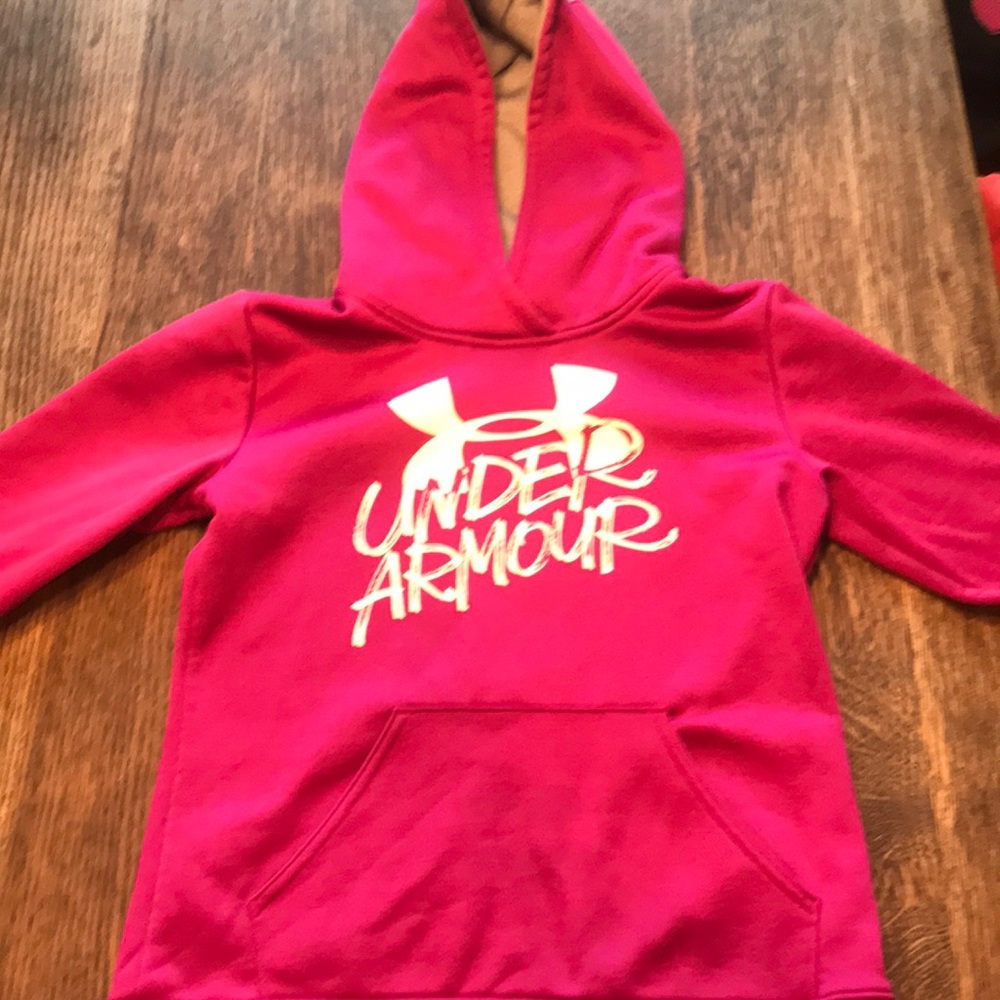 Under Armour dry-fit sweatshirt!